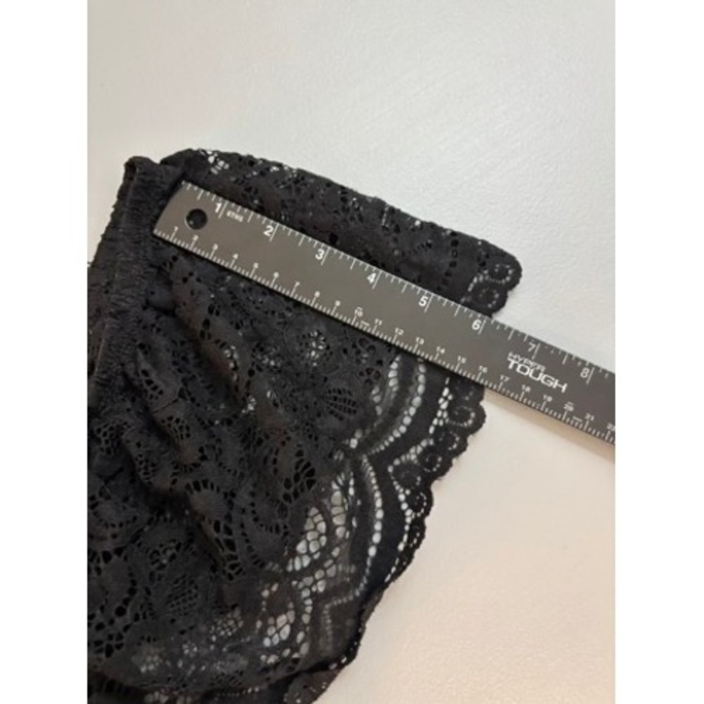 Torrid Super Soft Black Lace Off-Shoulder Ruffle Top - Plus Sz 2 Whimsigoth Boho - Picture 14 of 16